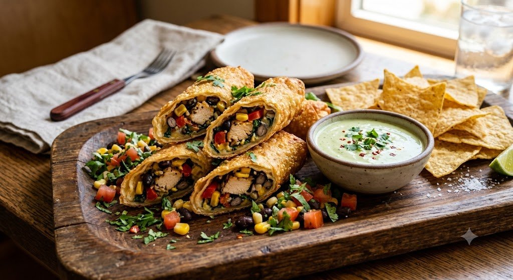 Southwestern Egg Rolls