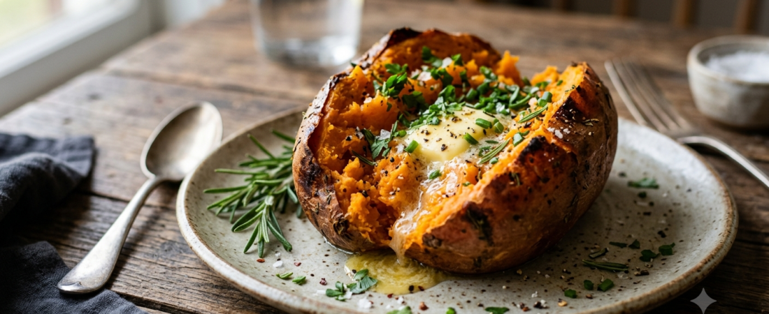 The Best Baked Sweet Potatoes Recipe (2026) | Easy, Healthy & Perfect Every Time