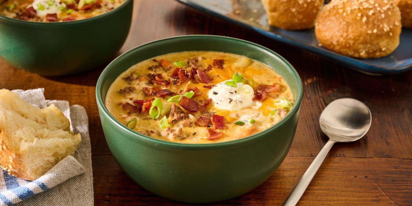 Cheeseburger Soup