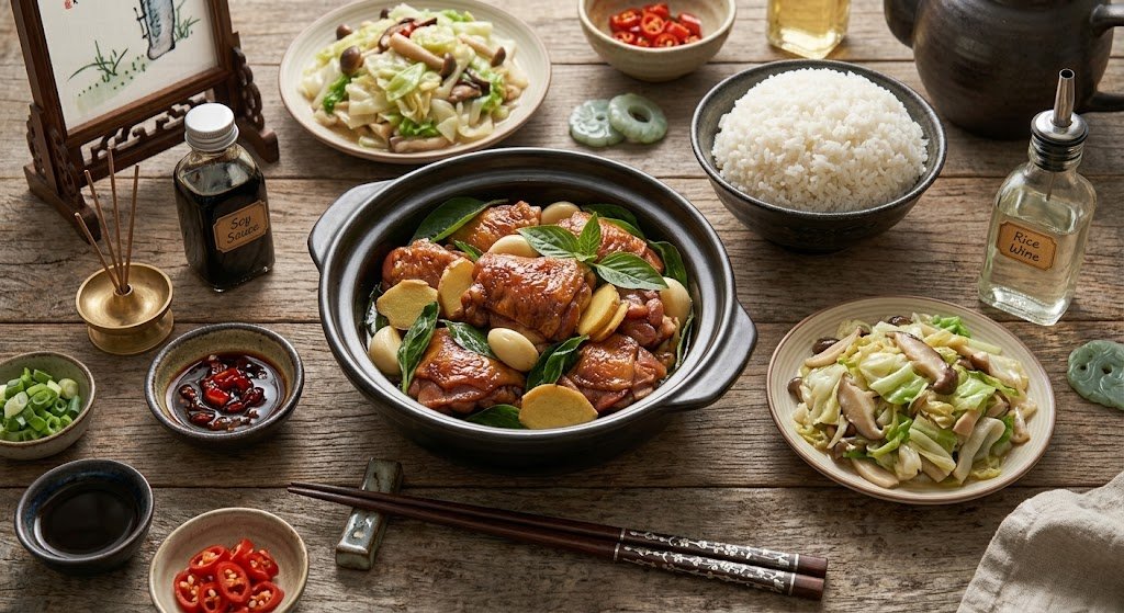 Taiwanese Three Cup Chicken Recipe (2026) | Authentic, Flavorful & Easy Asian Dinner