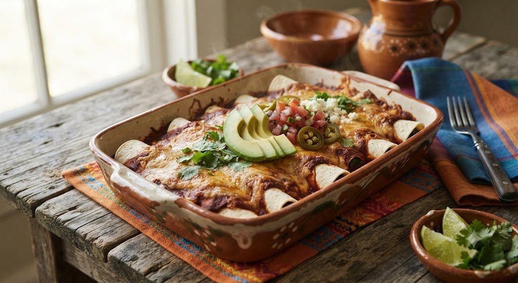 Spinach Enchiladas