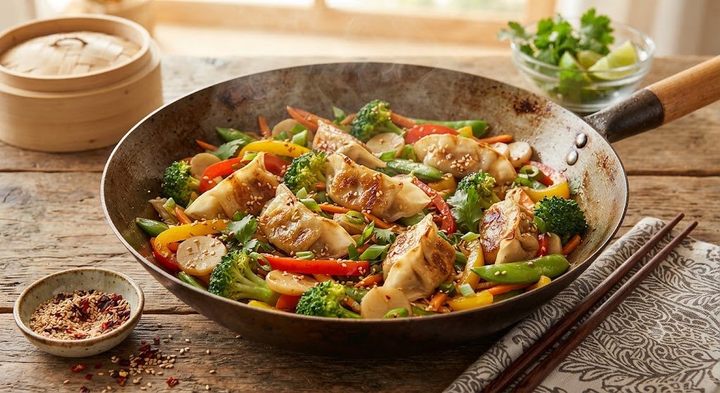 Dumpling Stir-Fry