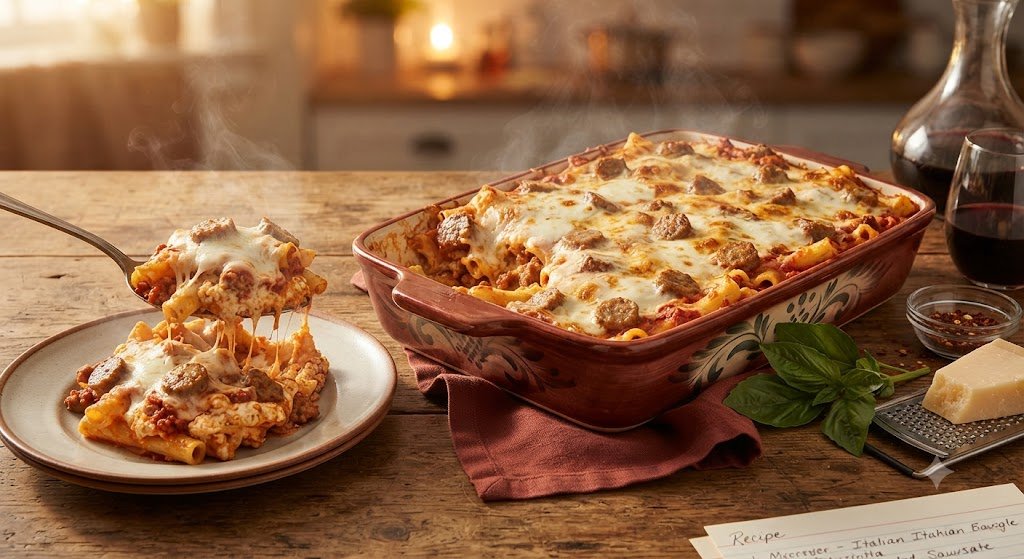 Baked Ziti with Sausage