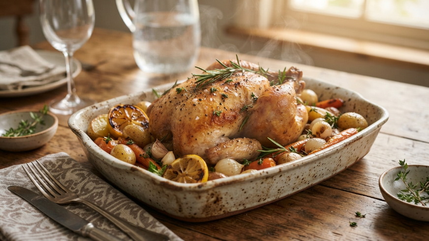Cooker Roast Chicken