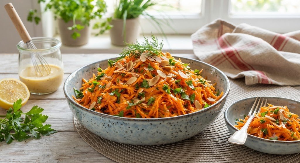 French Grated Carrot Salad